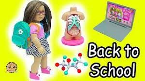 With the cookieswirlc barbie doll and playset, kids can play out the fun of unboxing cool surprises and vlogging the experience! American Girl Back To School Science Clothing Haul Cookie Swirl C Doll Video Youtube