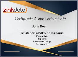 Descarga tu certificado de e.firma en línea. Certificados De Asistencia A Eventos Zinkdata