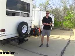 Many of the travel trailers that do not have a portable generator on board when you get it, do not require a huge power demand. Mount N Lock Gennygo Rv Bumper Mounted Generator And Cargo Carrier Kit Review Video Etrailer Com