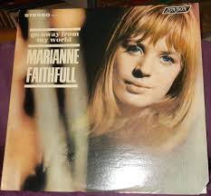 12" VERY RARE LP GO AWAY FROM MY WORLD BY MARIANNE FAITHFULL (1965) LONDON  PS 45