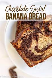 Delicious Easy Chocolate Swirl Banana Bread Cbq Bakes Recipe Banana Recipes Easy Banana Recipes Baking Recipes