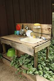 Lookin Up Diy Mud Kitchen Mud Kitchen Outdoor Kitchen Design