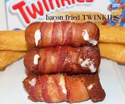 Bacon Fried Twinkies Oh Bite It