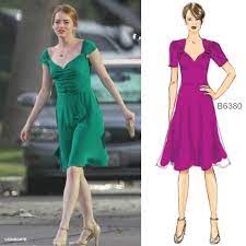 La la land's oscar nominated costume designer mary zophres reveals the cinematic inspiration behind mia and sebastian's costumes. Sewing La La Land Dreamy Dresses Sewing Tips Butterick Dress Patterns Dreamy Dress Dresses