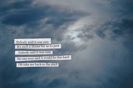 Back To The Start Coldplay Lyrics Cool Lyrics Quotes To Live By