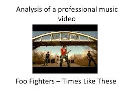 I, i'm a one way motorway i'm the road that drives away then follows you back home i, i'm a street light shining i'm a wild light blinding bright burning off alone. Foo Fighters Times Like These