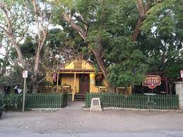 The house has been there since 1890. My Latte With A 1 2 Of Pumpkin Muffin This Was Just An Afternoon Nosh Picture Of Hidden House Coffee San Juan Capistrano Tripadvisor