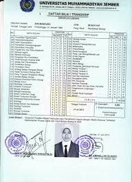 Contoh transkrip nilai perguruan tinggi. Hot Contoh Transkrip Nilai S1