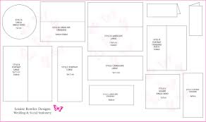Card Dimensions Place Cards Sizes Layouts Louise