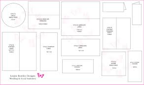 card dimensions place cards sizes layouts louise