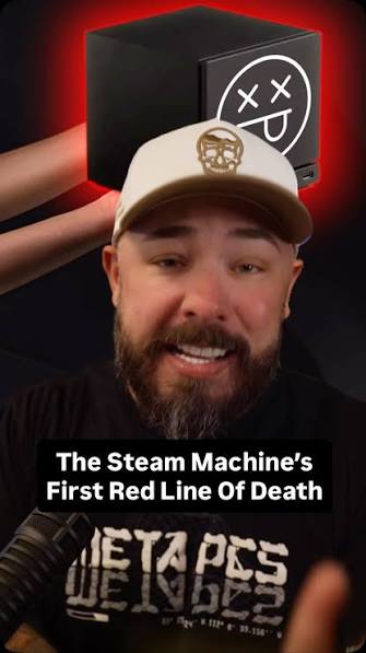 The Steam Machine’s First Red Line Of Death