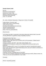 We have different types of denial letter available for download. 45 Sample Appeal Letters In Pdf Ms Word