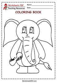 You can easily print or download them at your convenience. Big Elephant Coloring Pages Worksheets Pdf