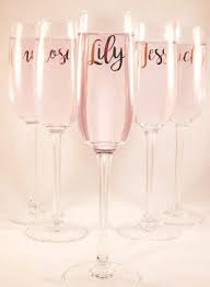 Personalised Horizontal Name Premium Champagne Flute Bridesmaid Wedd Personalized Bridesmaid Gifts Gifts For Wedding Party Wedding Party Favors Bridesmaids