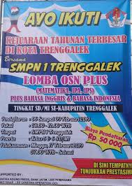 2018 bagi guru kelas sd dan mata pelajaran smp ini merupakan matematika, ipa, ips, bahasa indonesia, dan bahasa inggris. Olimpiade Sains Plus 2019 Snesa Trenggalek
