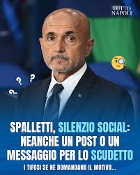 Luciano Spalletti non ha scritto nessun messaggio sui social al Napoli per  lo Scudetto, a differenza di tanti altri 👀 I tifosi se ne domandano il  motivo… Pareri? 🧐 #TuttoNapoli #SerieA #Spalletti #Scudetto