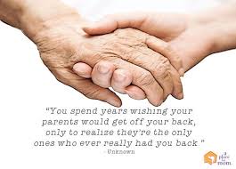 He will never leave you nor forsake you. Inspirational Quote Parents Have Your Back A Place For Mom Inspirational Quotes Quotes Inspirational Words