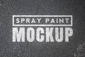 Spray Paint Mockups Bundle Graffiti Designs Mockup Spray