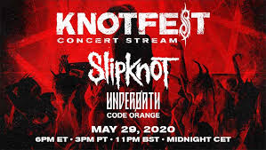 Limited edition knotfest poster (numbered) slipknot branded face mask. Knotfest Com Relaunched As New Global Content Destination Nextmosh