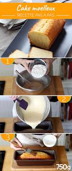Recette Cake Moelleux En Pas A Pas Recette Recette Cake Moelleux Cake Moelleux Recette Cake