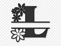 Free Free 243 Split Flower Monogram Svg Free SVG PNG EPS DXF File