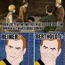 Why Is Ereri Canon Official Arts 1 Attack On Titan Meme Attack On Titan Funny Attack On Titan