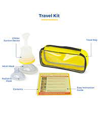 Lifevac Travel Kit Lifevac In 2021 Travel Kits Clear Travel Bag Choking First Aid
