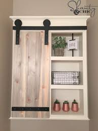 Diy Sliding Barn Door Bathroom Cabinet Sliding Barn Door Bathroom Diy Sliding Barn Door Barn Door Cabinet
