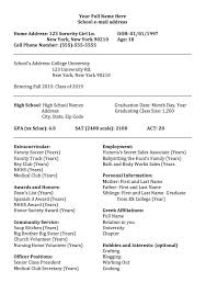 sorority resume: everything you need