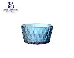 You can even infuse water or juices with fresh fruit using infusion pitchers. High Quality Smoke Gray Solid Color Glass Salad Fruit Bowl Set Engraved Diamond Pattern Decor For