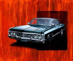 Maybe you would like to learn more about one of these? Amazon Com 1967 Chevy Impala From Supernatural Poster Print Handmade