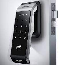 express samsung shs p510 digital push pull lock 6 tagkeys english manual 631907321457 ebay digital door lock smart door locks home security systems