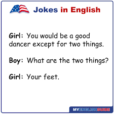 Jokes Good Dancer My English Guide English Jokes Jokes Learn English For Free