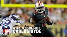 Carlos Hyde Highlights (Week 1) | Vikings vs. 49ers | NFL - YouTube