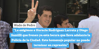 El jefe de gobierno porteño, horacio rodríguez larreta, y el vicejefe, diego santilli, encabezaron el acto por el 4to. La Nacion On Twitter Wado De Pedro Le Exigimos A Horacio Rodriguez Larreta Y Diego Santilli Que Frenen Ya Esta Locura Que Lleva Adelante La Policia De La Ciudad Este Homenaje Popular