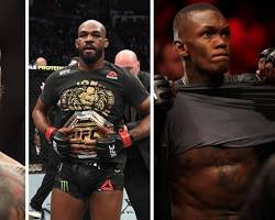 Jon Jones signing his contract with the UFC