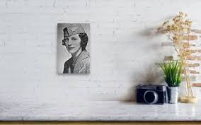 Nellie Granger Wood Print by Bettmann