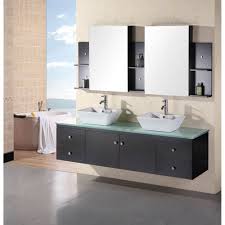 Handcarved from tropical hardwood, this elegant bathroom vanity is a true work of art. Design Element Portland 72 Wall Mount Bathroom Vanity Set Espresso Free Shipping Modern Bathroom