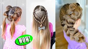 A super cute hairstyle for little girls with dreads, this style features single dreads, twisted together, and hover around the face. 10 Cute Back To School Hairstyles For Little Girls Youtube