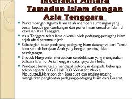 Â· peranan manusia sangat penting dalam pembinaan tamadun islam. Bab 3 Interaksi Antara Tamadun Di Asia