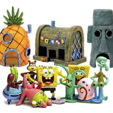 See more of thaddäus on facebook. Ananas Haus Thaddaus Figuren Fisch Tank Aquarium Spongebob Deko Posten Ebay