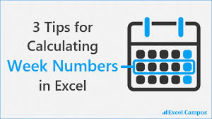 3 Tips For Calculating Week Numbers From Dates In Excel