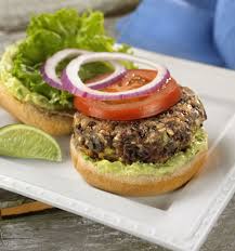 Directions for stovetop or oven casserole are also given, as well as info on low sodium alterations and a delayed crockpot start. Black Bean Burgers With Avocado Lime Mayo Diabetic Recipe Diabetic Gourmet Magazine