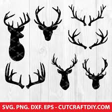Download Clip Art Art Collectibles Deer Svg Silhouettes Svg Deer Cut Files Animals Silhouettes Deer Vector Silhouettes Cut Files Deer Dxf Cricut Deer Silhouettes Svg