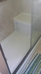 Kohler Tresham 60 In X 32 In Single Threshold Shower Base With Left Drain In White K 1977 0 At The Home Depot Mobile Shower Base Home Kohler