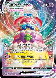 Для pokemon card lot 100 tcg карты ультра редкие pokemon tag team gx sword & shield v vmax карты новейшие! Alcremie Vmax Champion S Path Tcg Card Database Pokemon Com