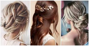 Jun 19, 2021 · this can be a flower crown, or single flower stems tucked in the hair or behind the ears. 50 Modern Wedding Hairstyle Ideas For 2020