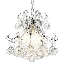 The feiss arabesque two light flush mount fixture in silver leaf patina provides abundant light to your home, while adding style and interest. Ganeed Chandeliers 3 Light Modern Crystal Chandelier Pendant Lighting Flush Mount Ceiling Light Fixture For Living Room Office Dining Room Bedroom Chrome Buy Online In Aruba At Aruba Desertcart Com Productid 92484374