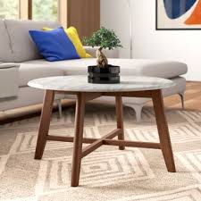 Shop for round coffee tables at cb2. Modern Round White Coffee Tables Allmodern