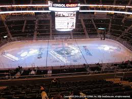 ppg paints arena view from upper level 203 vivid seats